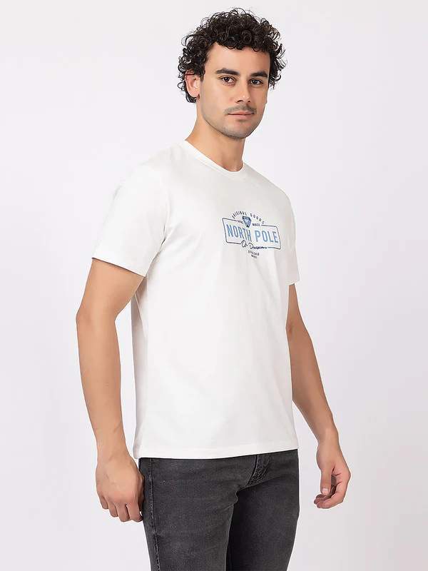 Men's 'North Pole' Roundneck T-Shirt - Image 4