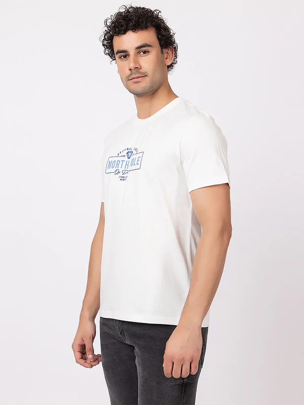 Men's 'North Pole' Roundneck T-Shirt - Image 5