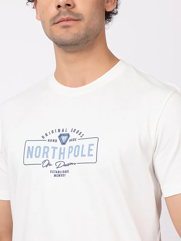 Men's 'North Pole' Roundneck T-Shirt - Image 6