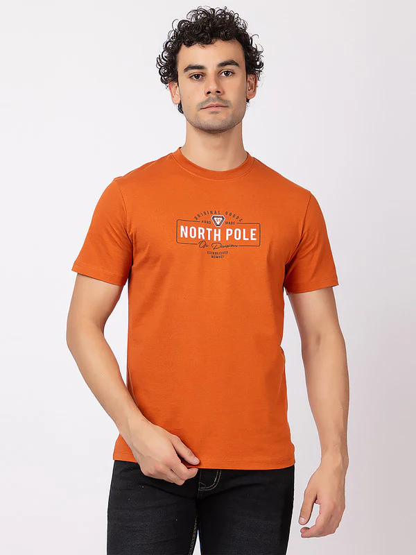 Men's 'North Pole' Roundneck T-Shirt - Image 9