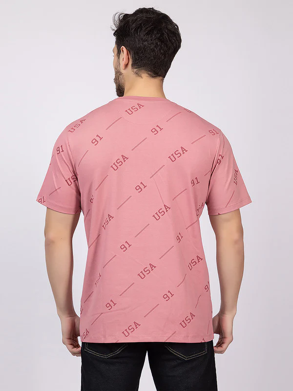 Men's 'Michigan' Roundneck T-Shirt - Image 9