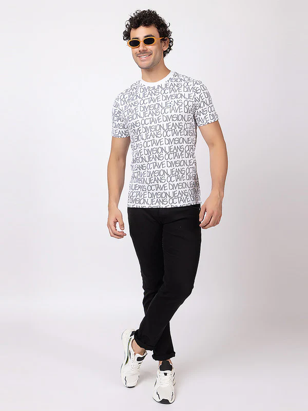 Men's 'Octave Jeans' Roundneck T-Shirt - Image 13