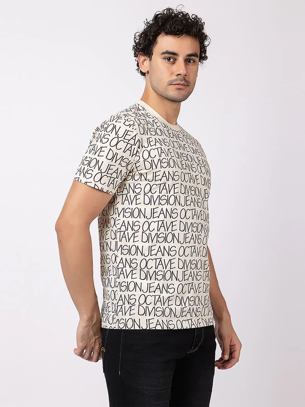 Men's 'Octave Jeans' Roundneck T-Shirt - Image 3