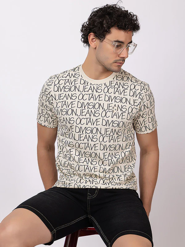 Men's 'Octave Jeans' Roundneck T-Shirt - Image 7