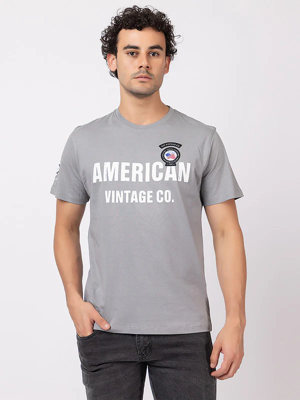 Men's 'American Vintage' Roundneck T-Shirt - Image 8