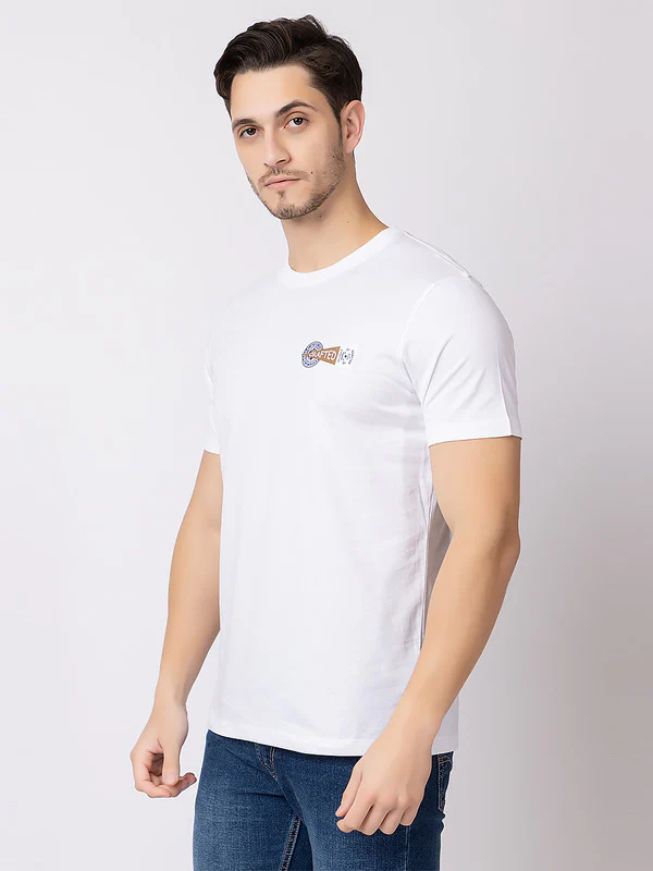 Men's Elegant Roundneck T-Shirt - Image 2