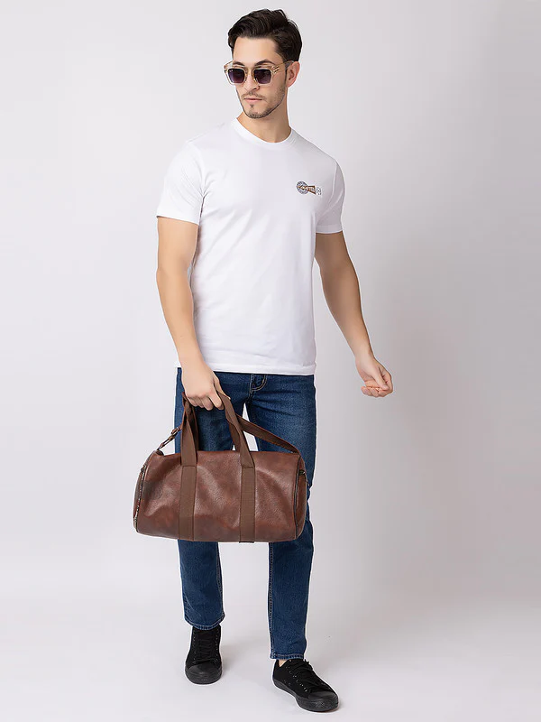 Men's Elegant Roundneck T-Shirt - Image 5