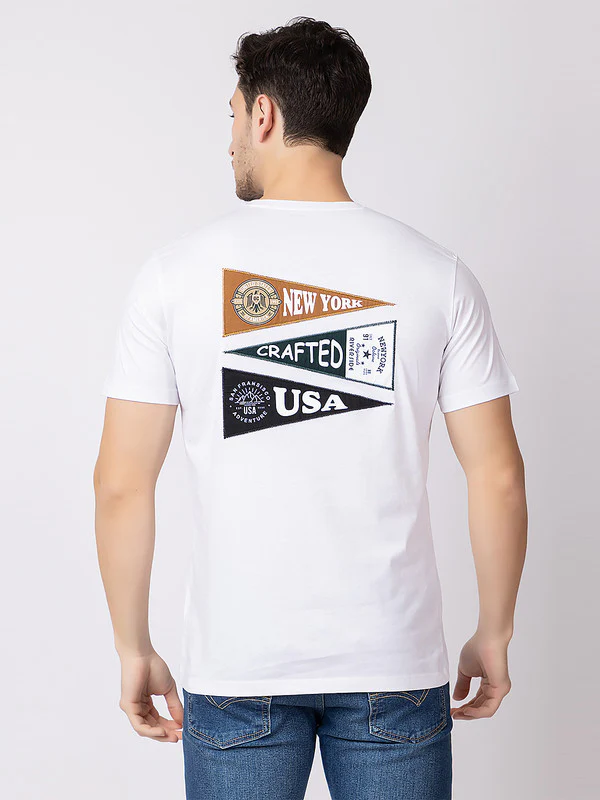 Men's Elegant Roundneck T-Shirt - Image 7