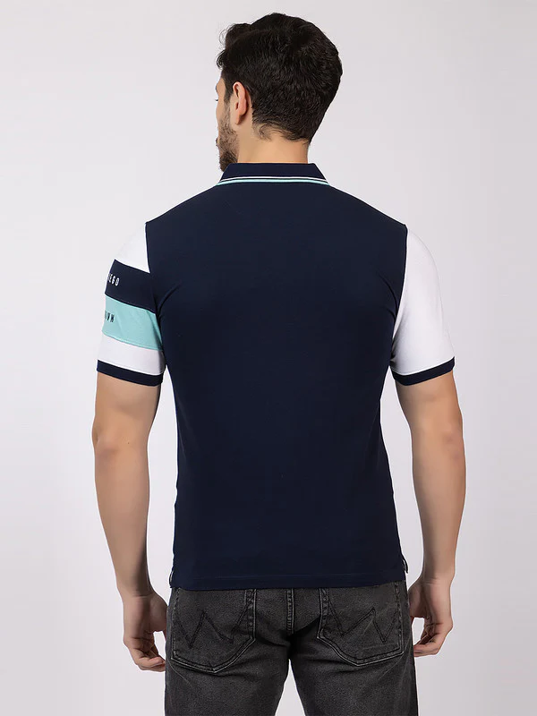 Men's Tricolor Polo T-shirt - Image 19