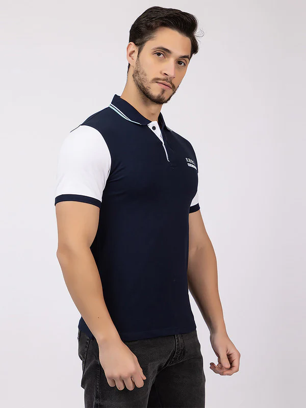 Men's Tricolor Polo T-shirt - Image 22