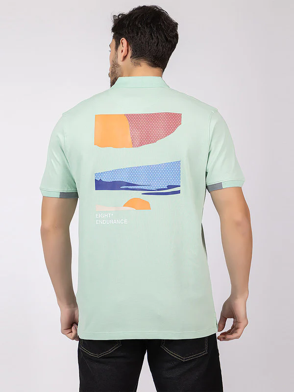 Men's Elegant Polo T-shirt - Image 4