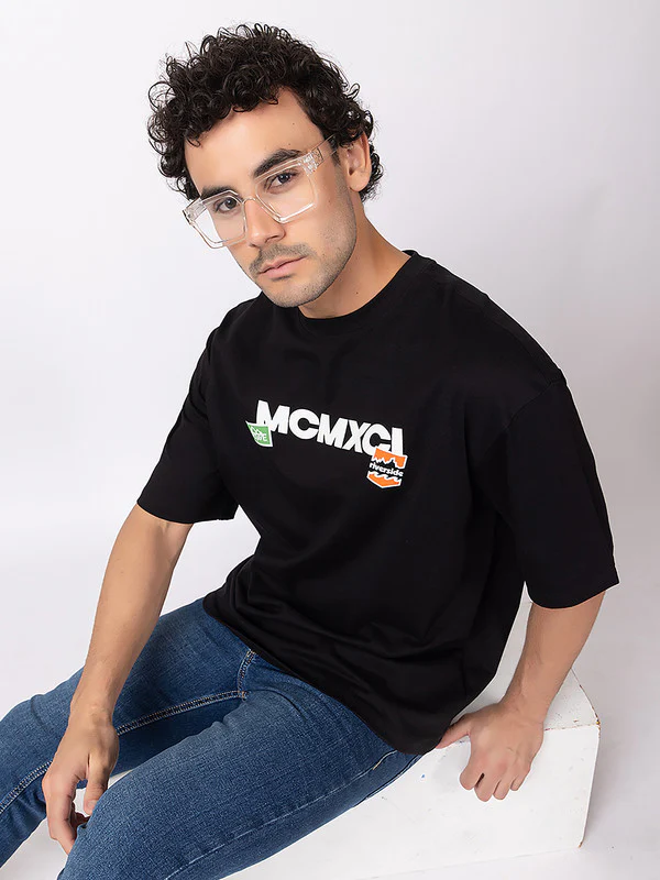 Men's 'MCMXCI' Roundneck T-Shirt - Image 14