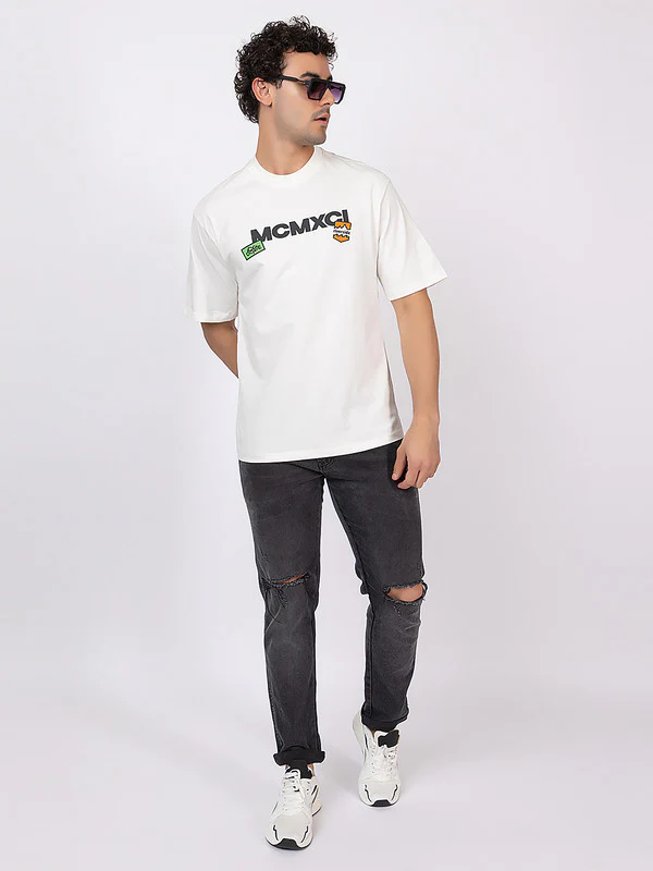 Men's 'MCMXCI' Roundneck T-Shirt - Image 6