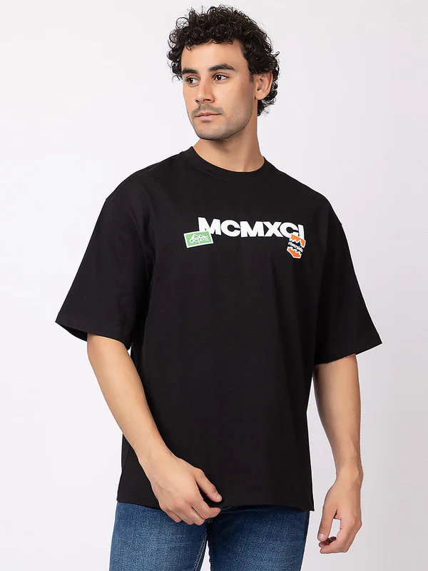 Men's 'MCMXCI' Roundneck T-Shirt - Image 8