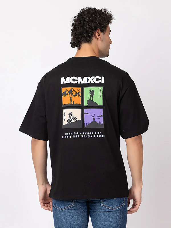 Men's 'MCMXCI' Roundneck T-Shirt - Image 9
