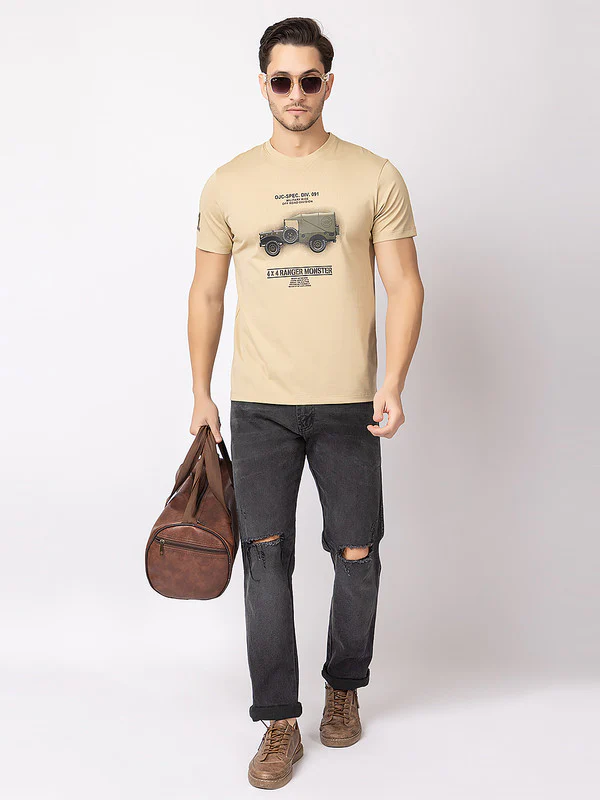 Men's 'Ranger Monster' Roundneck T-Shirt - Image 6