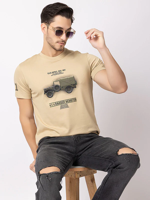 Men's 'Ranger Monster' Roundneck T-Shirt - Image 7