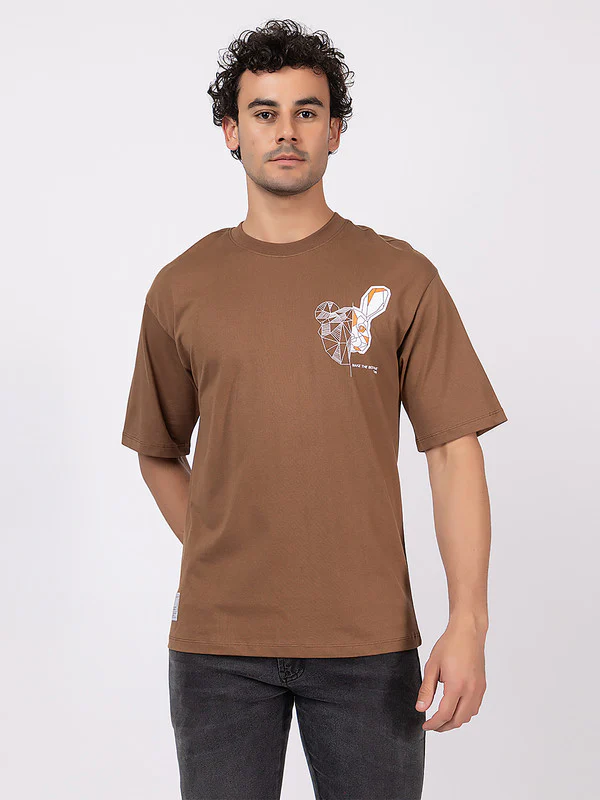 Men's Graphic Roundneck T-Shirt - Image 3