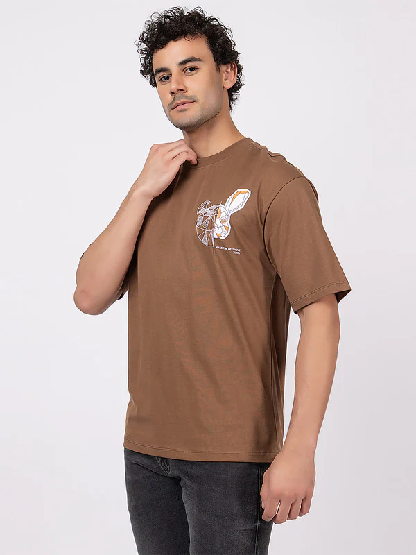 Men's Graphic Roundneck T-Shirt - Image 5