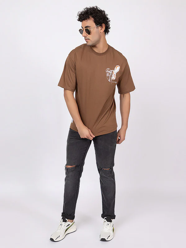 Men's Graphic Roundneck T-Shirt - Image 8