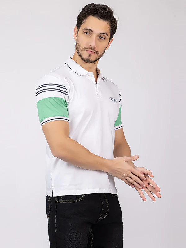 Men's duocolor Polo T-shirt - Image 11