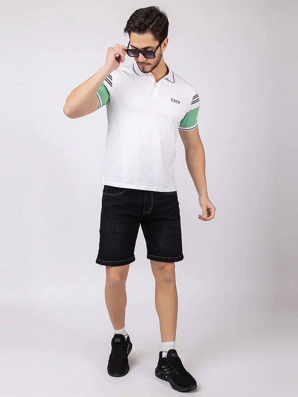 Men's duocolor Polo T-shirt - Image 13