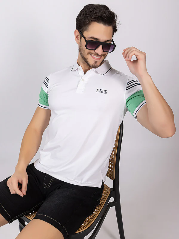 Men's duocolor Polo T-shirt - Image 14