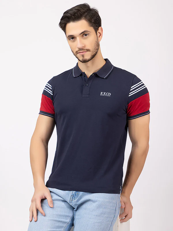 Men's duocolor Polo T-shirt - Image 7