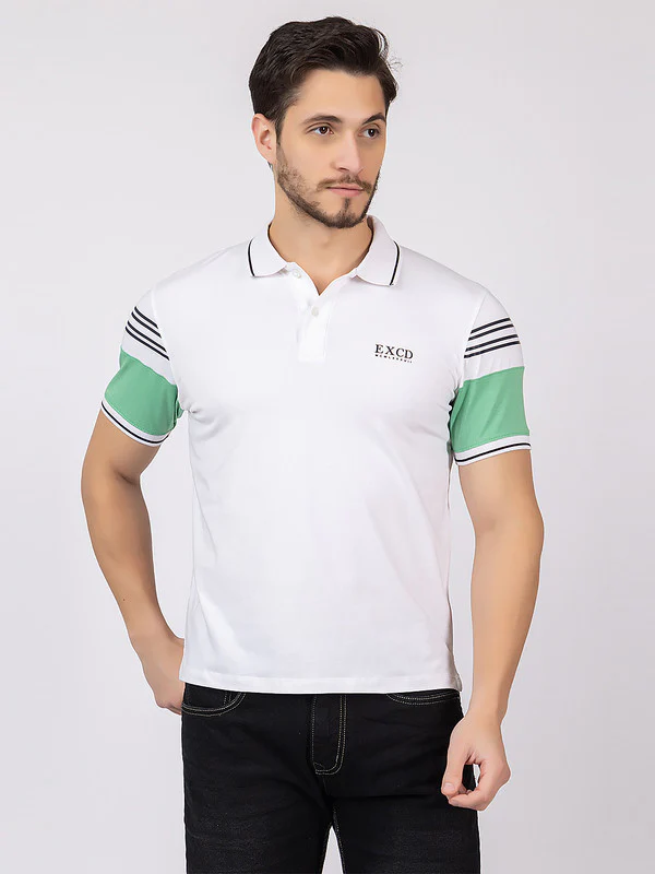 Men's duocolor Polo T-shirt - Image 8
