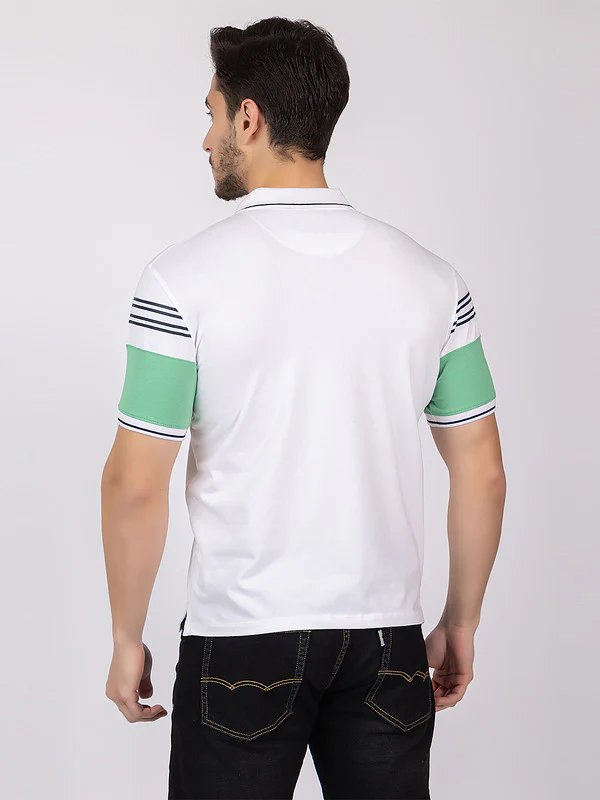 Men's duocolor Polo T-shirt - Image 9