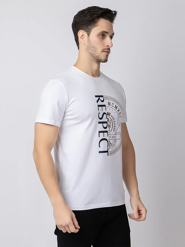 Men's 'Respect' Roundneck T-Shirt - Image 11