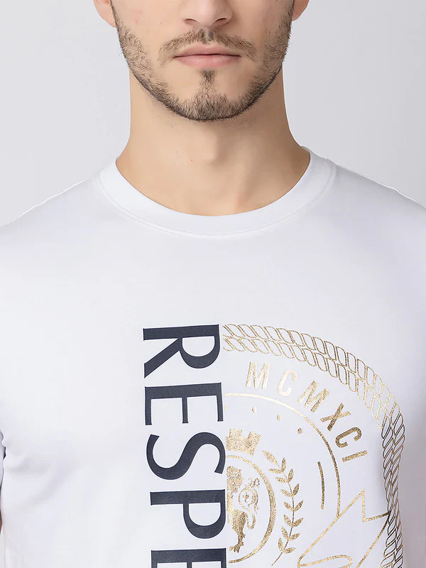 Men's 'Respect' Roundneck T-Shirt - Image 12