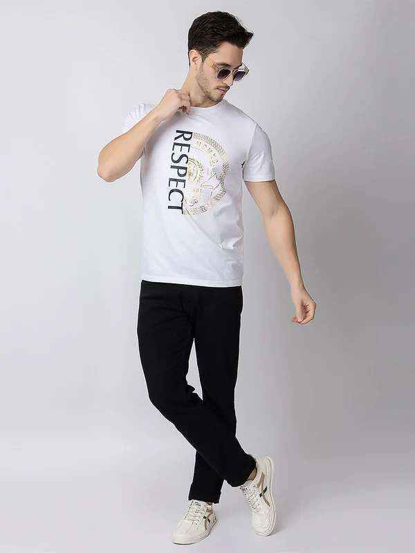Men's 'Respect' Roundneck T-Shirt - Image 14