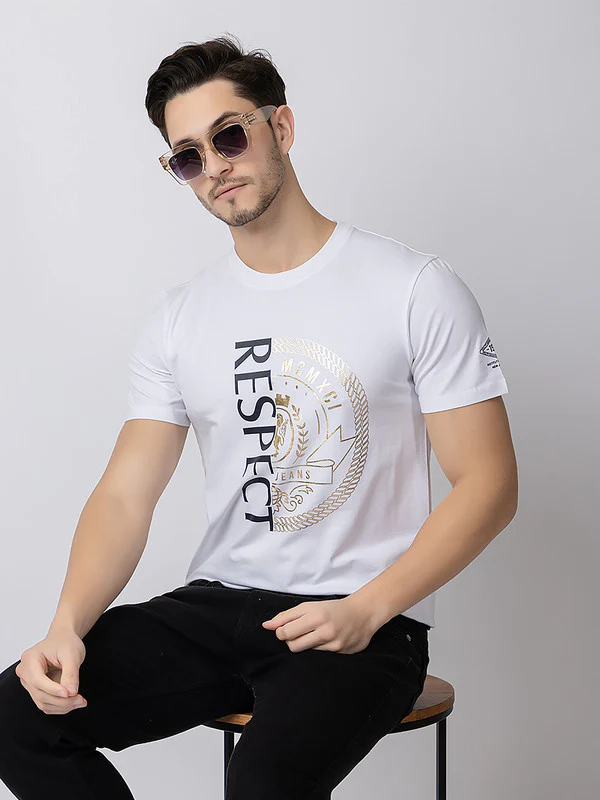 Men's 'Respect' Roundneck T-Shirt - Image 15