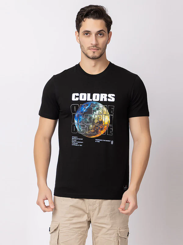 Men's Graphic Roundneck T-Shirt - Image 3