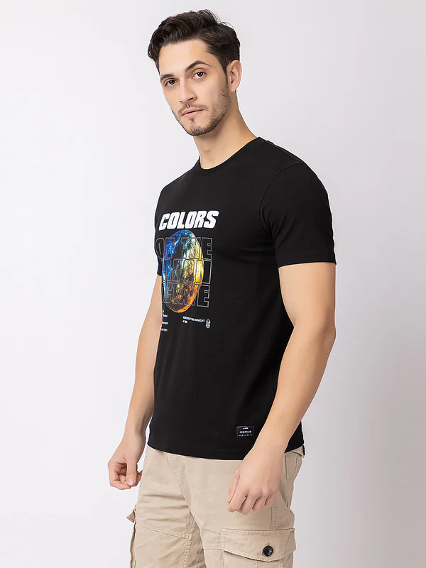 Men's Graphic Roundneck T-Shirt - Image 4