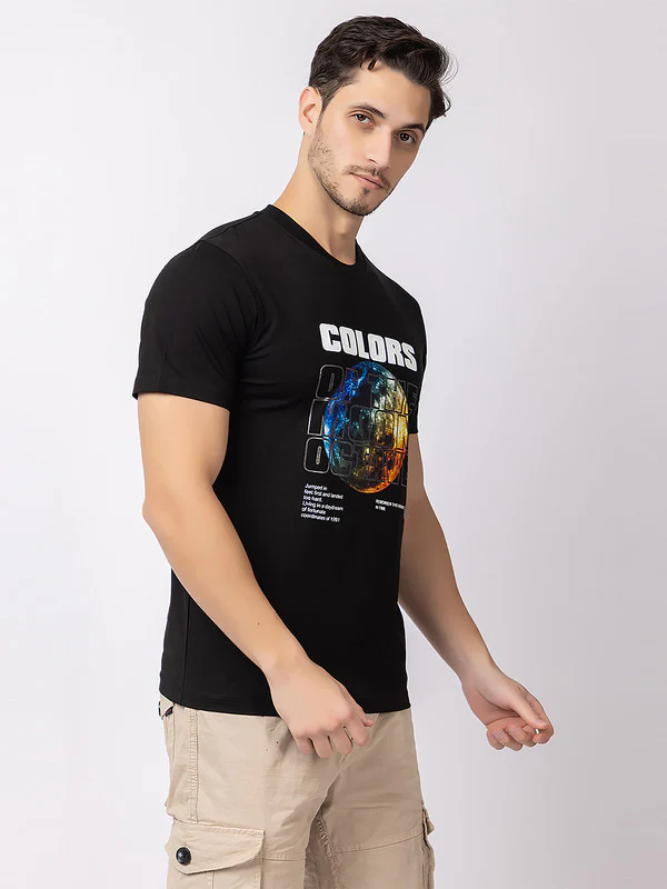 Men's Graphic Roundneck T-Shirt - Image 5