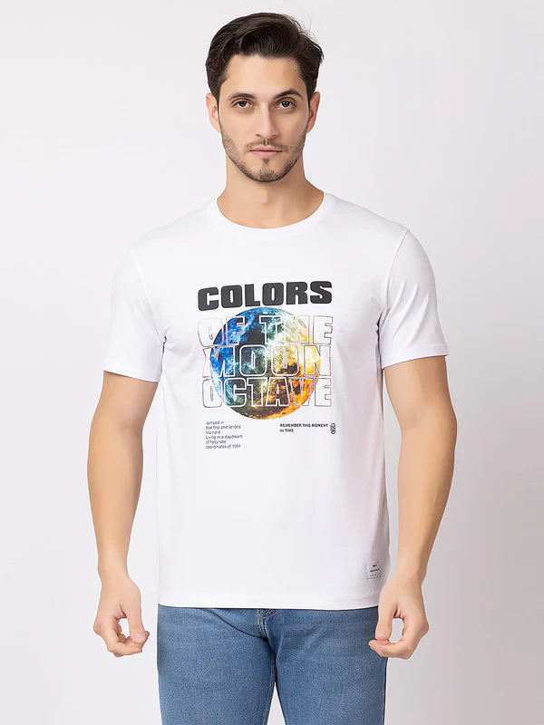 Men's Graphic Roundneck T-Shirt - Image 7