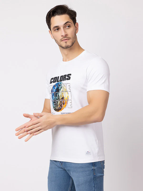 Men's Graphic Roundneck T-Shirt - Image 8