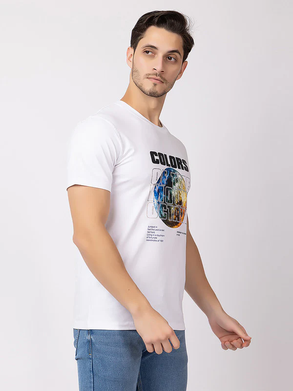 Men's Graphic Roundneck T-Shirt - Image 9
