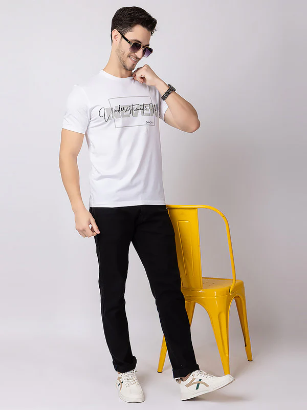 Men's 'Never' Roundneck T-Shirt