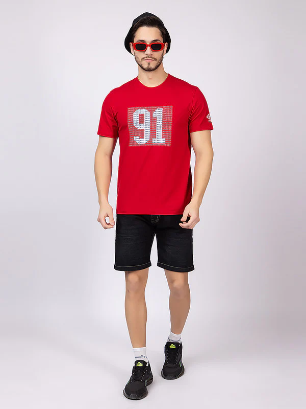Men's '91' Roundneck T-Shirt - Image 7