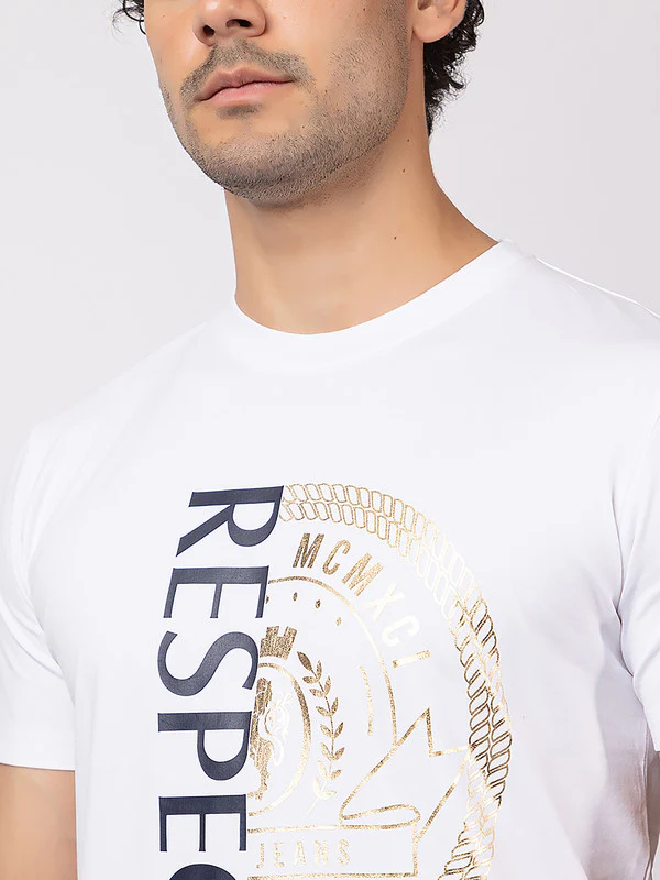 Men's 'Respect' Roundneck T-Shirt - Image 14