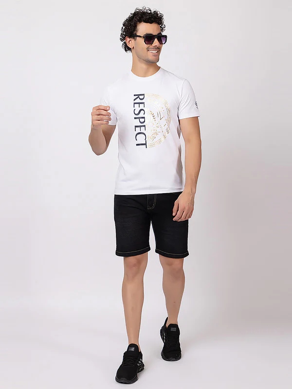 Men's 'Respect' Roundneck T-Shirt - Image 15