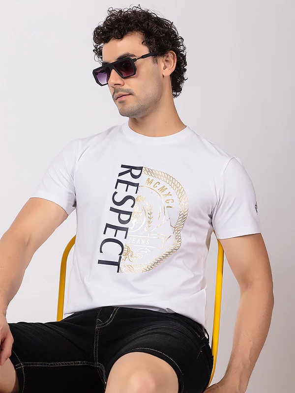 Men's 'Respect' Roundneck T-Shirt - Image 16