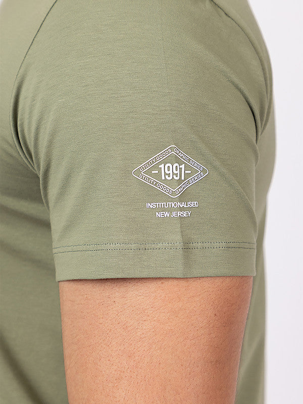 Men's 'Respect' Roundneck T-Shirt - Image 6