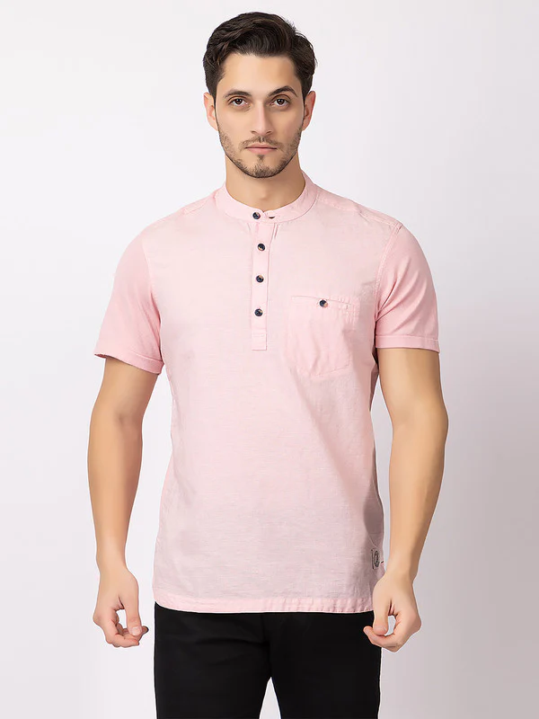 Men's Cotton Solid Kurta - Image 9