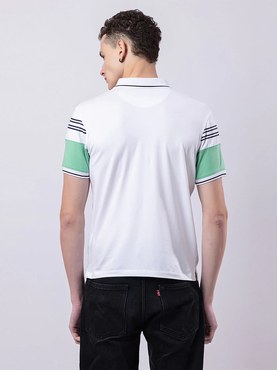 Men's Duocolor Polo T-shirt - Image 2