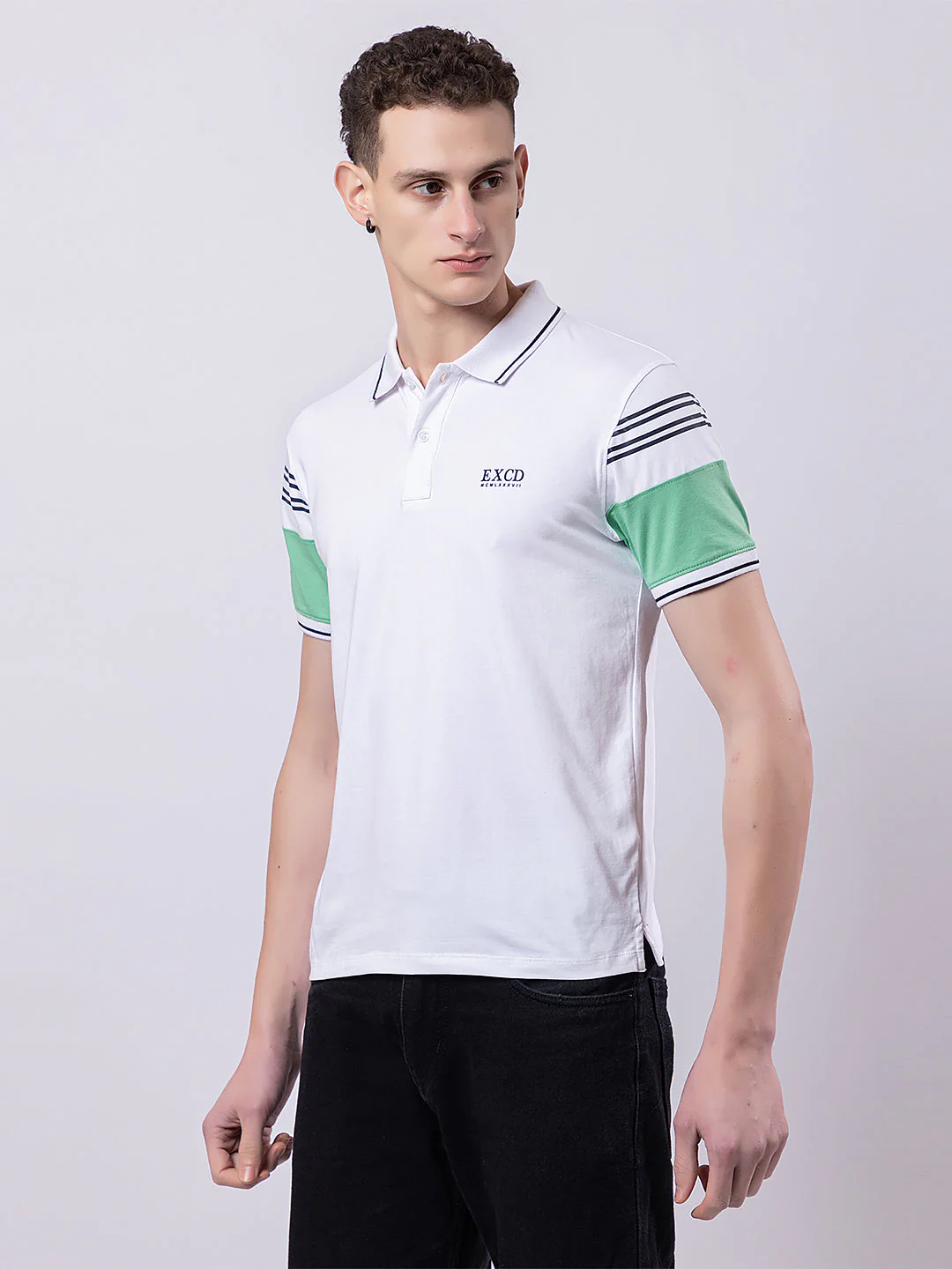 Men's Duocolor Polo T-shirt - Image 3