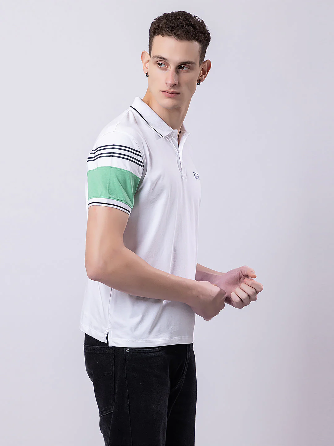 Men's Duocolor Polo T-shirt - Image 5